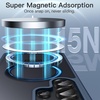 image:imageJETech Magnetic Case for Samsung Galaxy S24 Black  Compatible with MagSafe Translucent Matte Back Shockproof ProtectionStorm Blue