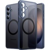 image:imageJETech Magnetic Case for Samsung Galaxy S24 Black  Compatible with MagSafe Translucent Matte Back Shockproof ProtectionStorm Blue