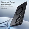image:imageJETech Magnetic Case for Samsung Galaxy S24 Black  Compatible with MagSafe Translucent Matte Back Shockproof ProtectionTitanium Black