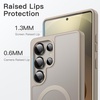 image:imageJETech Magnetic Case for Samsung Galaxy S24 Black  Compatible with MagSafe Translucent Matte Back Shockproof ProtectionTitanium Gray