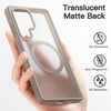 image:imageJETech Magnetic Case for Samsung Galaxy S24 Black  Compatible with MagSafe Translucent Matte Back Shockproof ProtectionTitanium Gray