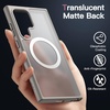 image:imageJETech Magnetic Case for Samsung Galaxy S24 Black  Compatible with MagSafe Translucent Matte Back Shockproof ProtectionTitanium Grey