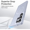 image:imageJETech Magnetic Case for Samsung Galaxy S24 Black  Compatible with MagSafe Translucent Matte Back Shockproof ProtectionTitanium Silverblue