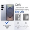 image:imageJETech Magnetic Case for Samsung Galaxy S24 Black  Compatible with MagSafe Translucent Matte Back Shockproof ProtectionTitanium Silverblue