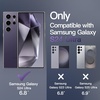 image:imageJETech Magnetic Case for Samsung Galaxy S24 Black  Compatible with MagSafe Translucent Matte Back Shockproof ProtectionTitanium Violet