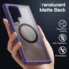image:imageJETech Magnetic Case for Samsung Galaxy S24 Black  Compatible with MagSafe Translucent Matte Back Shockproof ProtectionTitanium Violet