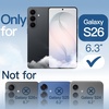 image:imageJETech Magnetic Case for Samsung Galaxy S24 Compatible with MagSafe Clear  Shockproof Protective Phone Cover Scratch Resistant Clear BackBlack