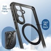 image:imageJETech Magnetic Case for Samsung Galaxy S24 Compatible with MagSafe Clear  Shockproof Protective Phone Cover Scratch Resistant Clear BackBlack
