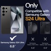 image:imageJETech Magnetic Case for Samsung Galaxy S24 Compatible with MagSafe Clear  Shockproof Protective Phone Cover Scratch Resistant Clear BackBlack