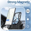 image:imageJETech Magnetic Case for Samsung Galaxy S24 Compatible with MagSafe Clear  Shockproof Protective Phone Cover Scratch Resistant Clear BackBlack
