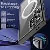 image:imageJETech Magnetic Case for Samsung Galaxy S24 Compatible with MagSafe Clear  Shockproof Protective Phone Cover Scratch Resistant Clear BackBlack