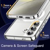 image:imageJETech Magnetic Case for Samsung Galaxy S24 Compatible with MagSafe Clear  Shockproof Protective Phone Cover Scratch Resistant Clear BackClear