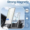 image:imageJETech Magnetic Case for Samsung Galaxy S24 Compatible with MagSafe Clear  Shockproof Protective Phone Cover Scratch Resistant Clear BackClear