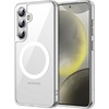 image:imageJETech Magnetic Case for Samsung Galaxy S24 Compatible with MagSafe Clear  Shockproof Protective Phone Cover Scratch Resistant Clear BackClear