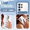 image:imageJETech Magnetic Case for Samsung Galaxy S24 Compatible with MagSafe Clear  Shockproof Protective Phone Cover Scratch Resistant Clear BackClear