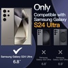 image:imageJETech Magnetic Case for Samsung Galaxy S24 Compatible with MagSafe Clear  Shockproof Protective Phone Cover Scratch Resistant Clear BackClear