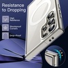image:imageJETech Magnetic Case for Samsung Galaxy S24 Compatible with MagSafe Clear  Shockproof Protective Phone Cover Scratch Resistant Clear BackClear