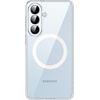 image:imageJETech Magnetic Case for Samsung Galaxy S24 Compatible with MagSafe Clear  Shockproof Protective Phone Cover Scratch Resistant Clear BackClear