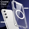 image:imageJETech Magnetic Case for Samsung Galaxy S24 Compatible with MagSafe Clear  Shockproof Protective Phone Cover Scratch Resistant Clear BackClear
