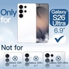 image:imageJETech Magnetic Case for Samsung Galaxy S24 Compatible with MagSafe Clear  Shockproof Protective Phone Cover Scratch Resistant Clear BackClear