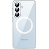 image:imageJETech Magnetic Case for Samsung Galaxy S24 Compatible with MagSafe Clear  Shockproof Protective Phone Cover Scratch Resistant Clear BackClear