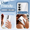 image:imageJETech Magnetic Case for Samsung Galaxy S24 Compatible with MagSafe Clear  Shockproof Protective Phone Cover Scratch Resistant Clear BackClear