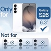 image:imageJETech Magnetic Case for Samsung Galaxy S24 Compatible with MagSafe Clear  Shockproof Protective Phone Cover Scratch Resistant Clear BackClear
