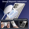 image:imageJETech Magnetic Case for Samsung Galaxy S24 Compatible with MagSafe Clear  Shockproof Protective Phone Cover Scratch Resistant Clear BackClear