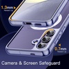 image:imageJETech Magnetic Case for Samsung Galaxy S24 Compatible with MagSafe Clear  Shockproof Protective Phone Cover Scratch Resistant Clear BackCobalt Violet