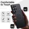 image:imageJETech Magnetic Slim Case for Samsung Galaxy S25 FE Black  Compatible with MagSafe Full Camera Lens Protection UltraThin Lightweight Matte Finish Phone CoverBlack