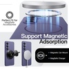 image:imageJETech Magnetic Slim Case for Samsung Galaxy S25 FE Black  Compatible with MagSafe Full Camera Lens Protection UltraThin Lightweight Matte Finish Phone CoverCobalt Violet