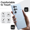 image:imageJETech Magnetic Slim Case for Samsung Galaxy S25 FE Black  Compatible with MagSafe Full Camera Lens Protection UltraThin Lightweight Matte Finish Phone CoverOmphalodes