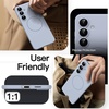 image:imageJETech Magnetic Slim Case for Samsung Galaxy S25 FE Black  Compatible with MagSafe Full Camera Lens Protection UltraThin Lightweight Matte Finish Phone CoverIcyblue