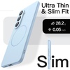 image:imageJETech Magnetic Slim Case for Samsung Galaxy S25 FE Black  Compatible with MagSafe Full Camera Lens Protection UltraThin Lightweight Matte Finish Phone CoverSky Blue