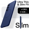 image:imageJETech Magnetic Slim Case for Samsung Galaxy S25 FE Black  Compatible with MagSafe Full Camera Lens Protection UltraThin Lightweight Matte Finish Phone CoverNavy Blue