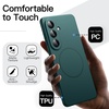 image:imageJETech Magnetic Slim Case for Samsung Galaxy S25 FE Black  Compatible with MagSafe Full Camera Lens Protection UltraThin Lightweight Matte Finish Phone CoverMidnight Green