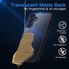 image:imageJETech Matte Case for Samsung Galaxy A15 Black  MilitaryGrade Protection Frosted Matte Back AntiFingerprint Finish Shockproof DesignBlack