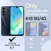 image:imageJETech Matte Case for Samsung Galaxy A16 Black  MilitaryGrade Protection Frosted Matte Back AntiFingerprint Finish Shockproof DesignBlack