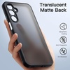 image:imageJETech Matte Case for Samsung Galaxy A16 Black  MilitaryGrade Protection Frosted Matte Back AntiFingerprint Finish Shockproof DesignBlack