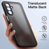 image:imageJETech Matte Case for Samsung Galaxy A17 Black  MilitaryGrade Protection Frosted Matte Back AntiFingerprint Finish Shockproof DesignBlack