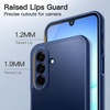 image:imageJETech Matte Case for Samsung Galaxy A17 Black  MilitaryGrade Protection Frosted Matte Back AntiFingerprint Finish Shockproof DesignBlue
