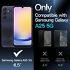 image:imageJETech Matte Case for Samsung Galaxy A25 Black  MilitaryGrade Protection Frosted Matte Back AntiFingerprint Finish Shockproof DesignBlack
