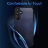 image:imageJETech Matte Case for Samsung Galaxy A25 Black  MilitaryGrade Protection Frosted Matte Back AntiFingerprint Finish Shockproof DesignBlack