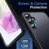image:imageJETech Matte Case for Samsung Galaxy A35 Black  MilitaryGrade Protection Frosted Matte Back AntiFingerprint Finish Shockproof DesignBlack