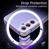image:imageJETech Matte Case for Samsung Galaxy A54 Black  MilitaryGrade Protection Frosted Matte Back AntiFingerprint Finish Shockproof DesignLilac