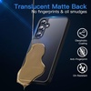 image:imageJETech Matte Case for Samsung Galaxy A55 Black  MilitaryGrade Protection Frosted Matte Back AntiFingerprint Finish Shockproof DesignBlack