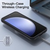 image:imageJETech Matte Case for Samsung Galaxy S23 FE Black  MilitaryGrade Protection Frosted Matte Back AntiFingerprint Finish Shockproof DesignBlack