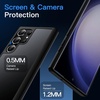 image:imageJETech Matte Case for Samsung Galaxy S23 Ultra Black  MilitaryGrade Protection Frosted Matte Back AntiFingerprint Finish Shockproof DesignBlack