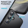 image:imageJETech Matte Case for Samsung Galaxy S24 Black  MilitaryGrade Protection Frosted Matte Back AntiFingerprint Finish Shockproof DesignBlack