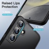 image:imageJETech Matte Case for Samsung Galaxy S24 Black  MilitaryGrade Protection Frosted Matte Back AntiFingerprint Finish Shockproof DesignBlack